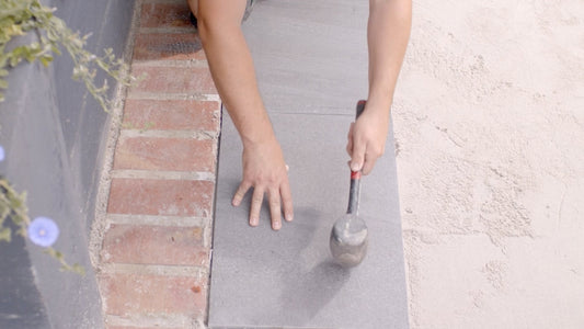 How to install Tuscan Path Porcelain Pavers on a Sand Base