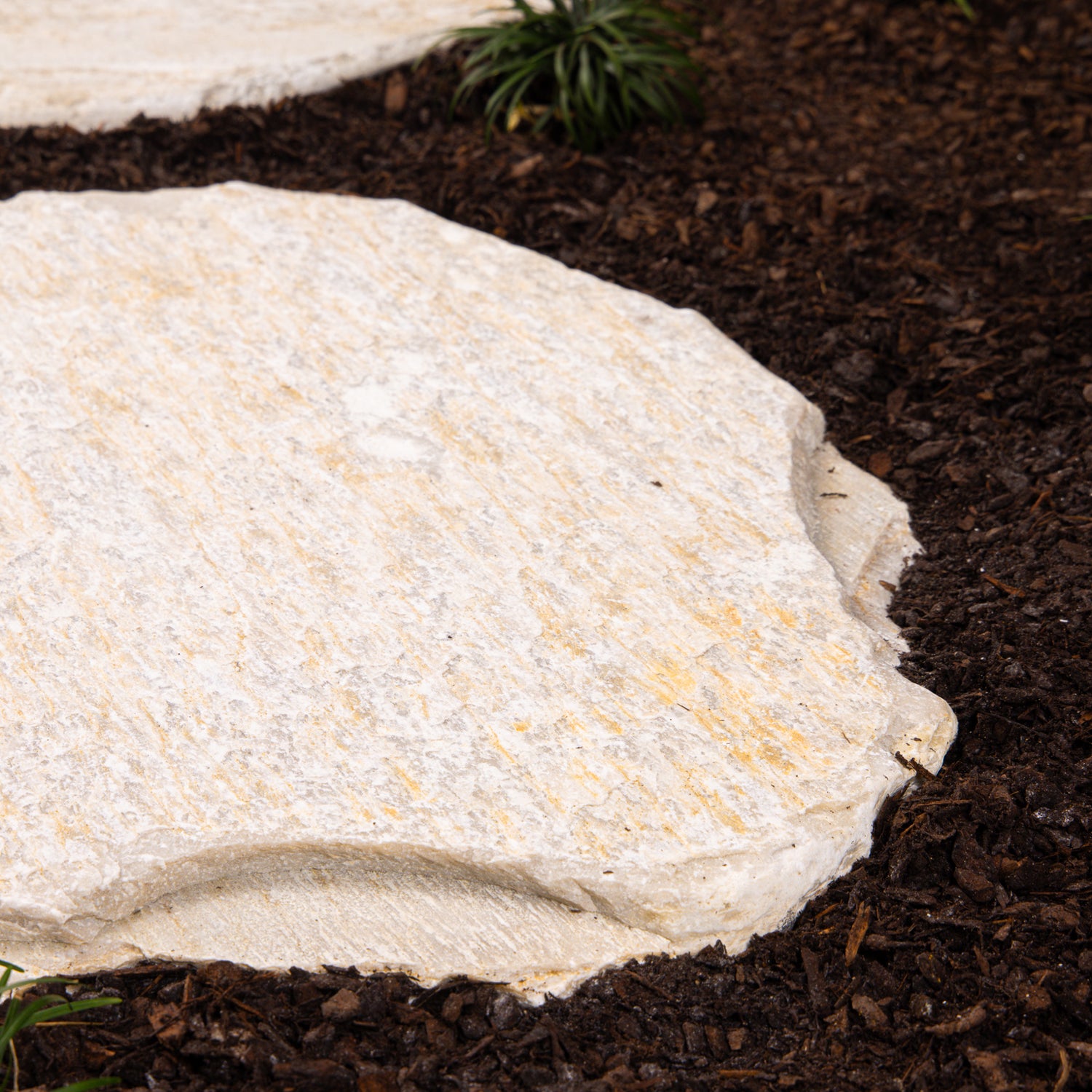 Large Beige Mix Quartzite Stepping Stone
