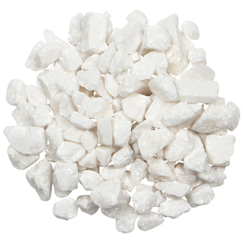 Crushed Snow White 20-25mm Landscaping Pebbles