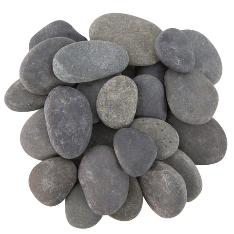 Black Stone 30-50mm Decorative Pebbles