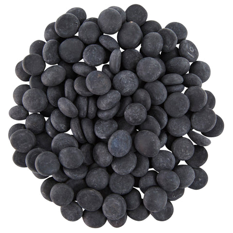 Frosted Black 17-19mm Decorative Pebbles