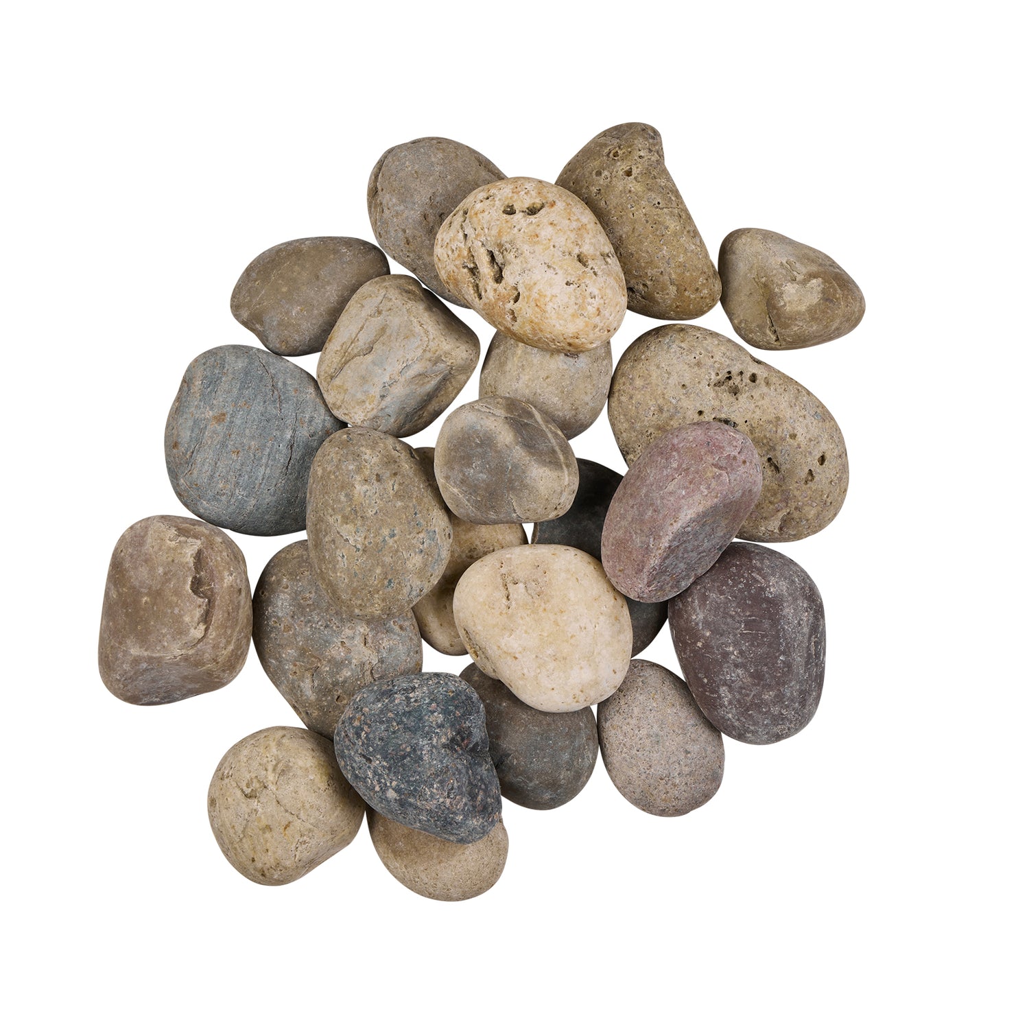 Natural Stone Mix 20-80mm Landscaping Pebbles