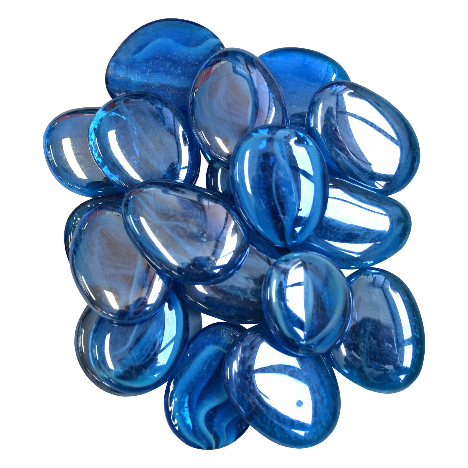 Aztec Aqua 45-50mm Decorative Pebbles