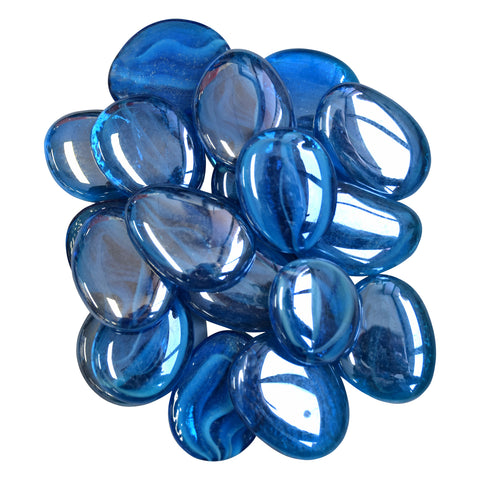 Aztec Aqua 45-50mm Decorative Pebbles