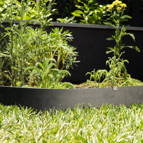 Charcoal Composite Edging