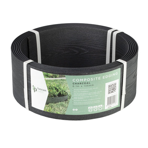 Charcoal Composite Edging