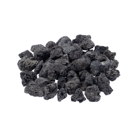 Lava Black 10-15mm Pebbles