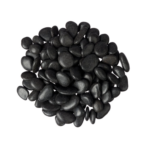 Black 15-20mm Pebbles Decorative Pebbles