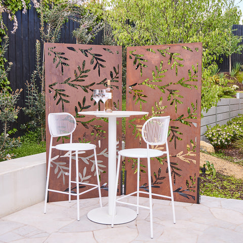 Rust Ficus Screen
