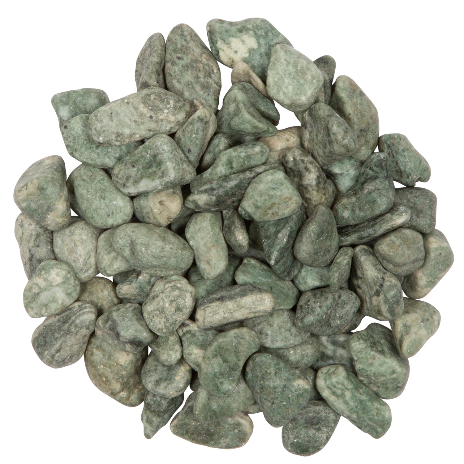 Polished Green 15-20mm Decorative Pebbles