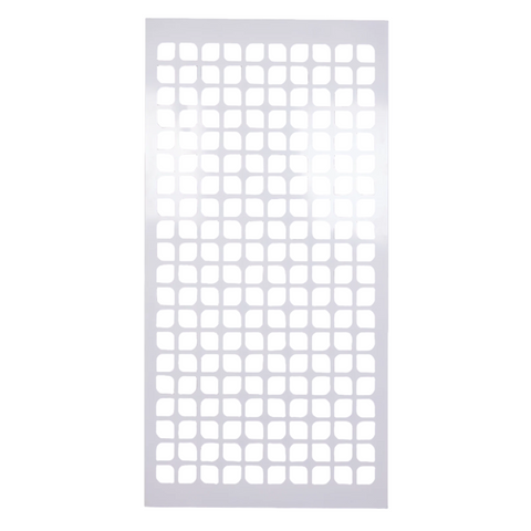 White Metric Screen