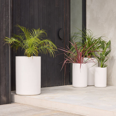 Harper Cylinder in White