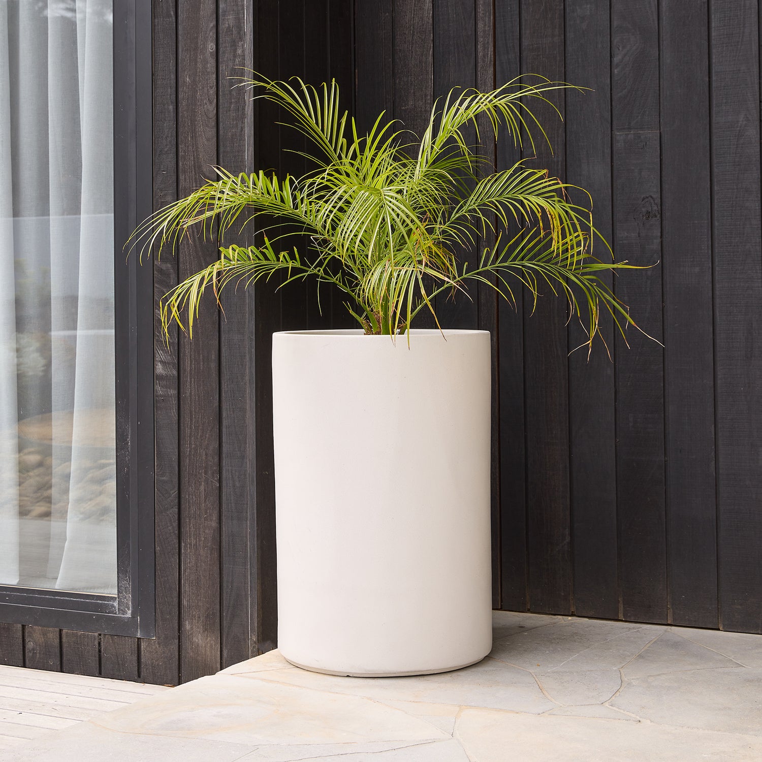 Harper Cylinder in White