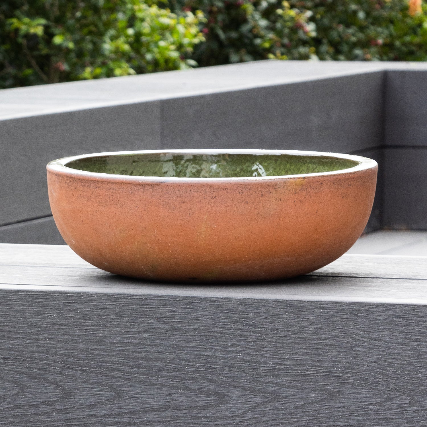 Kensington Bird Bowl - 34cm Green