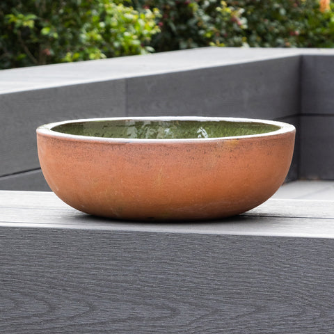 Kensington Bird Bowl - 34cm Green