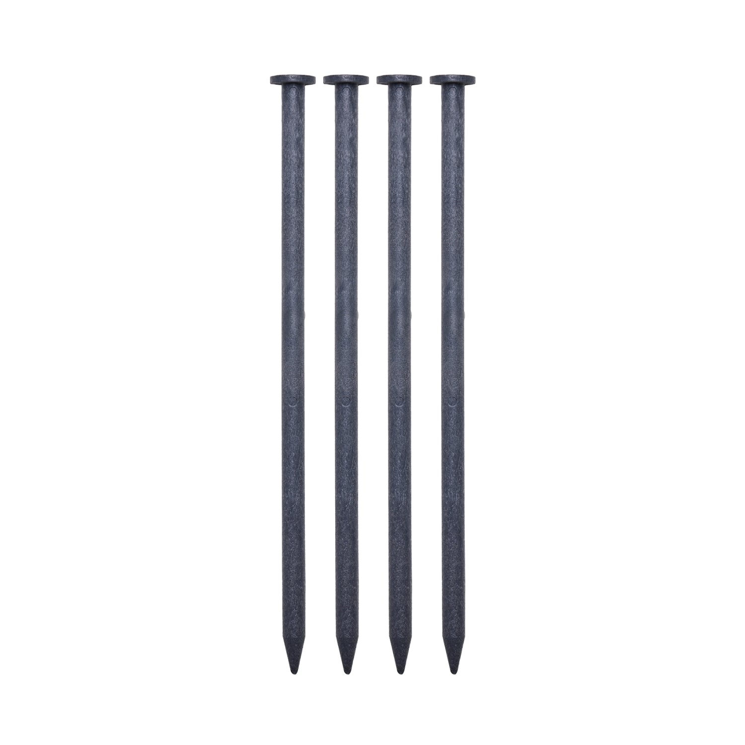 Grey Nylon Edging Pegs 4pk