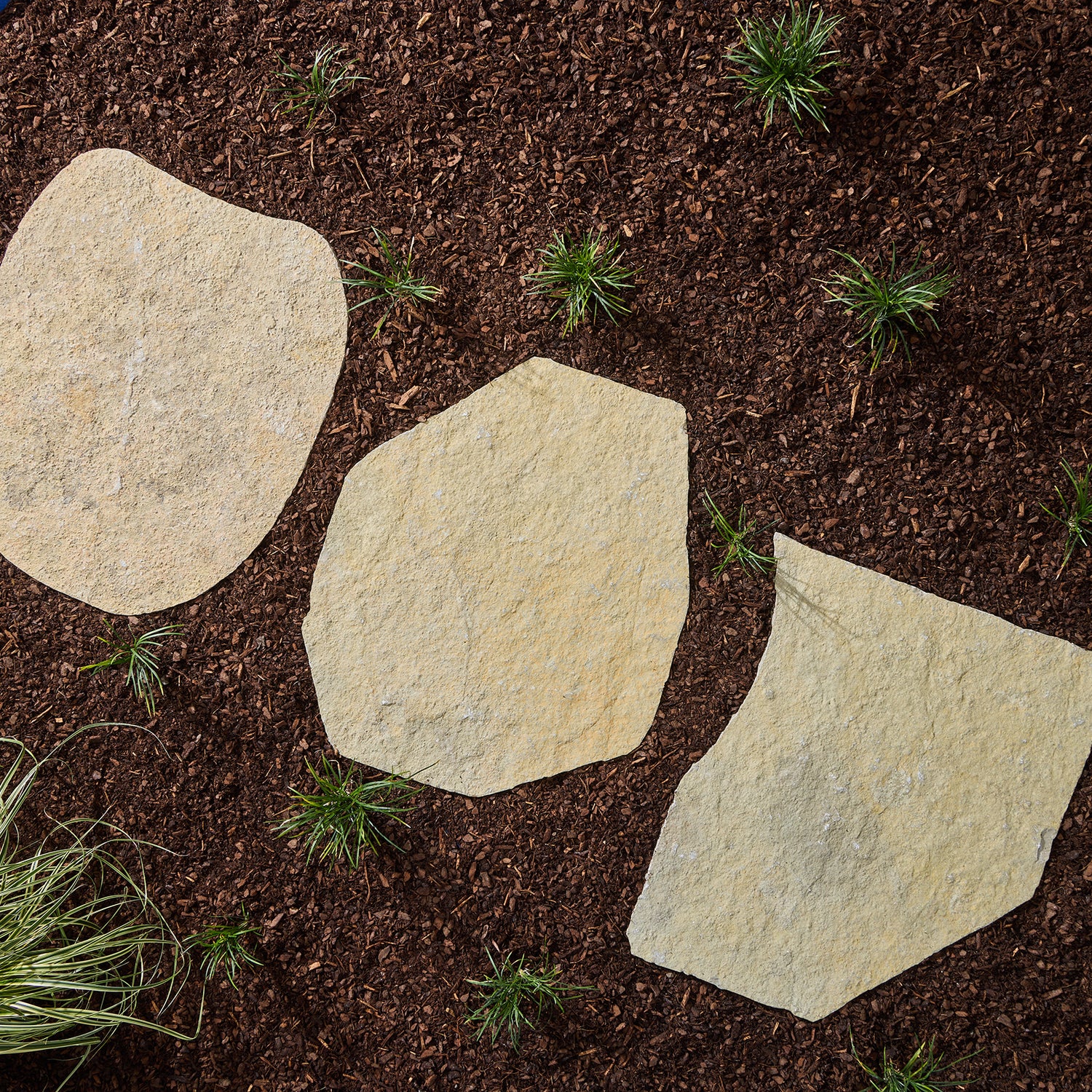Yellow Limestone Stepping Stone