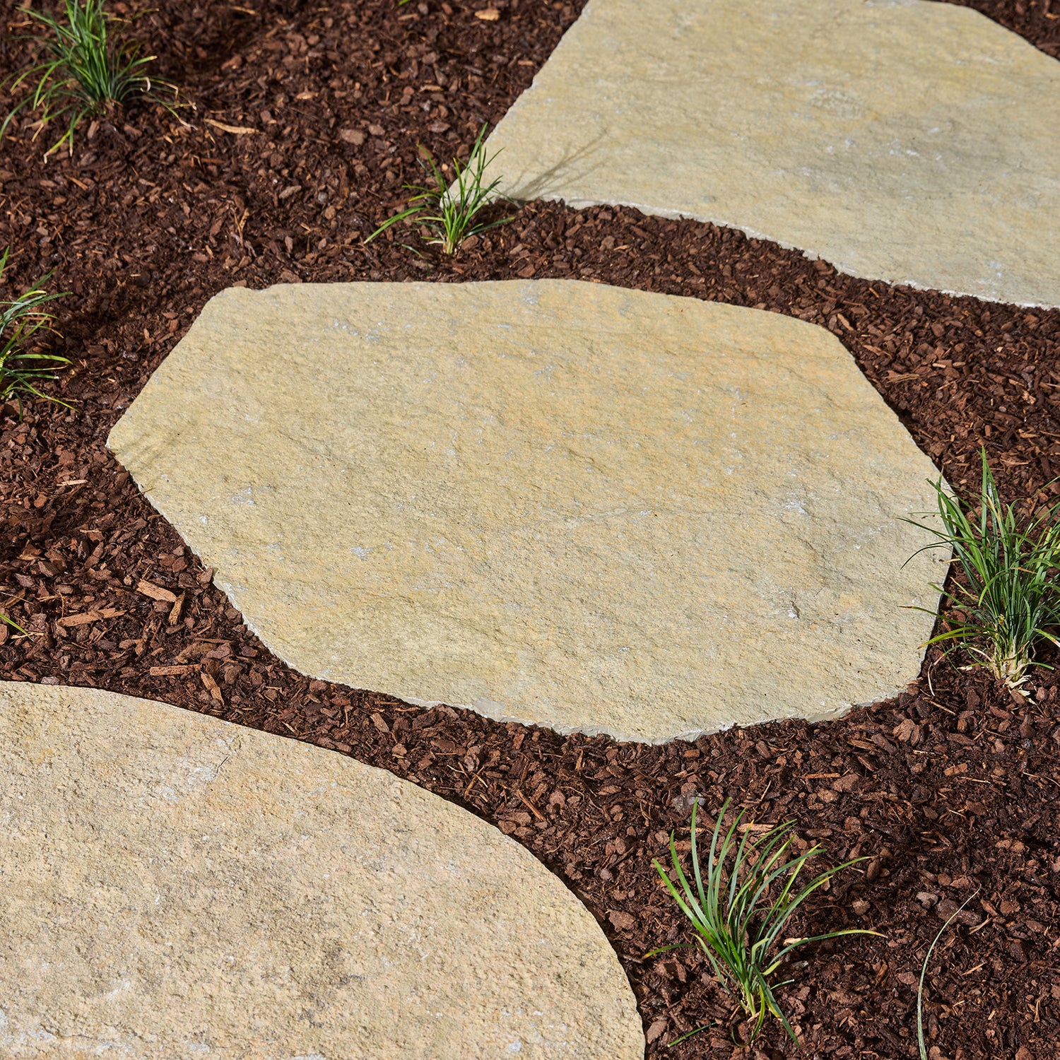 Yellow Limestone Stepping Stone