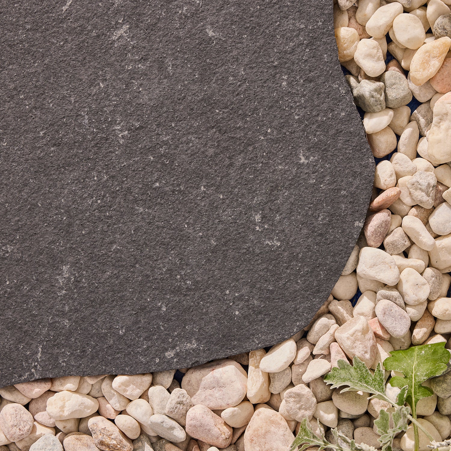 Charcoal Limestone Stepping Stone