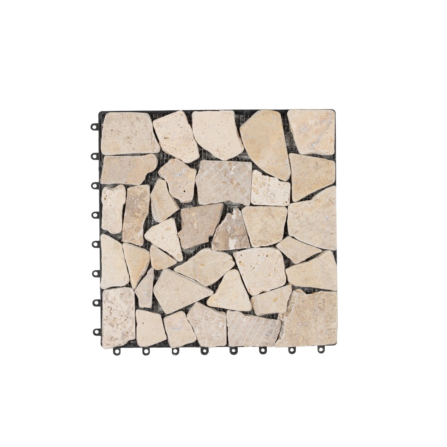 Tuscan Path 4pc Click Floor Tiles