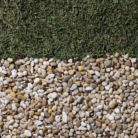 Smooth Cream River Pebble 15-20mm