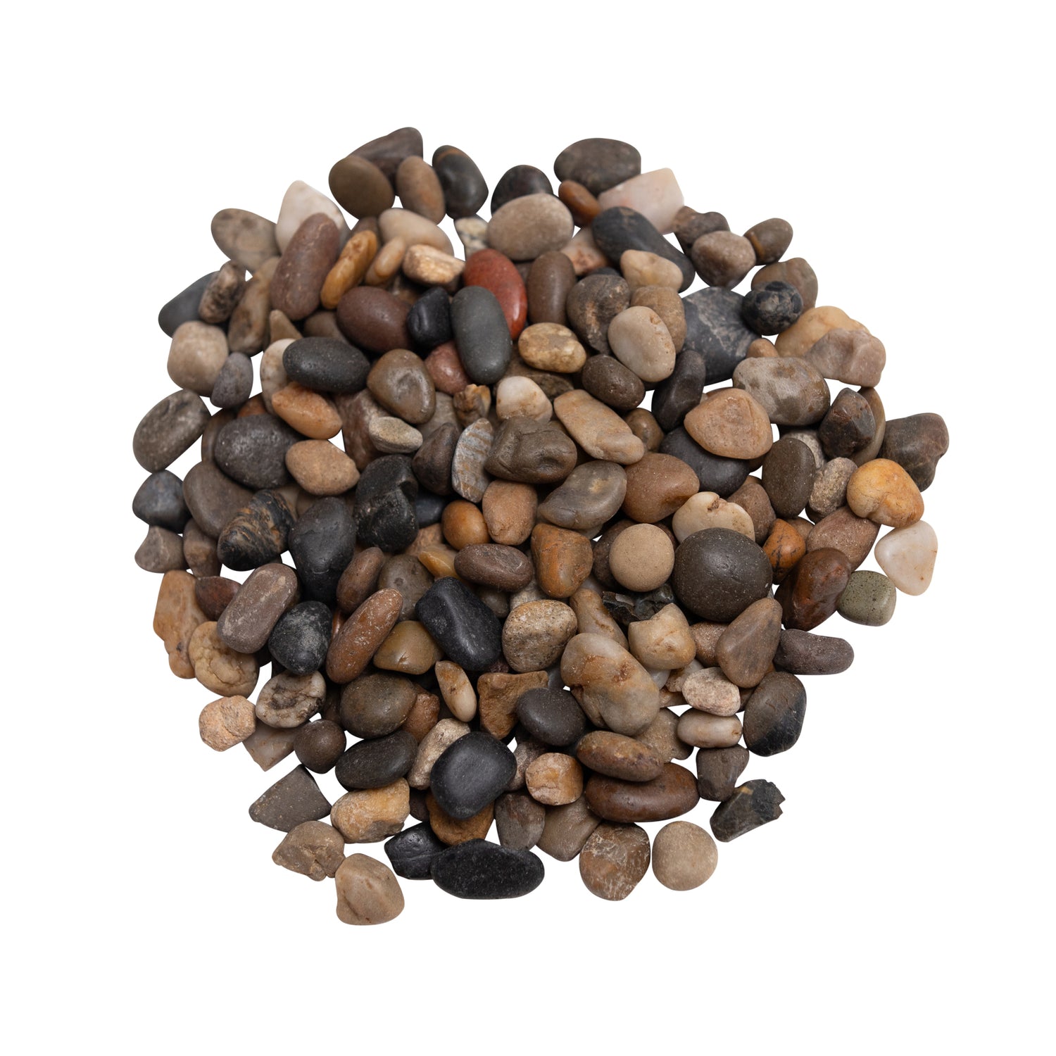 Polished Mixed River Pebbles 8-12mm