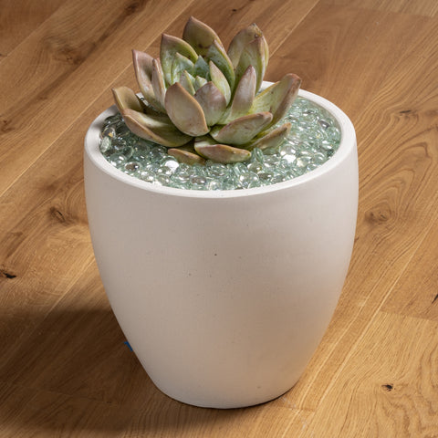 Clear Glass Gems 17-19mm