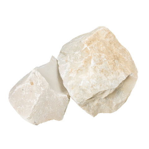 White Large Loose Marble Rockery Stone 20-40cm