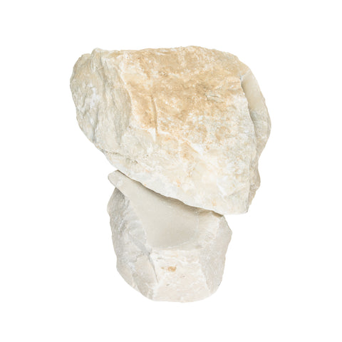 White Large Loose Marble Rockery Stone 20-40cm
