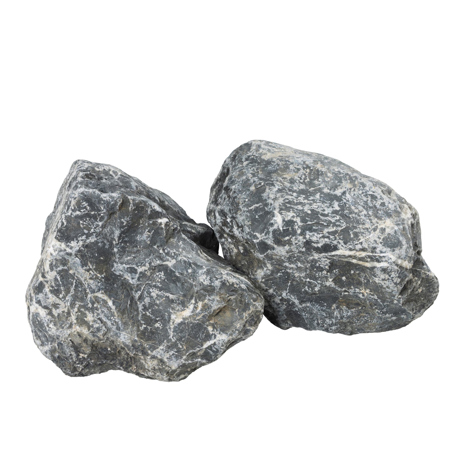 Charcoal Large Loose Limestone Rockery Stone 20-40cm