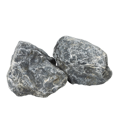 Charcoal Large Loose Limestone Rockery Stone 20-40cm