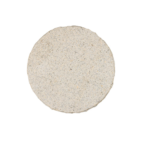 Sandy Biege Granite Round Stepping Stone