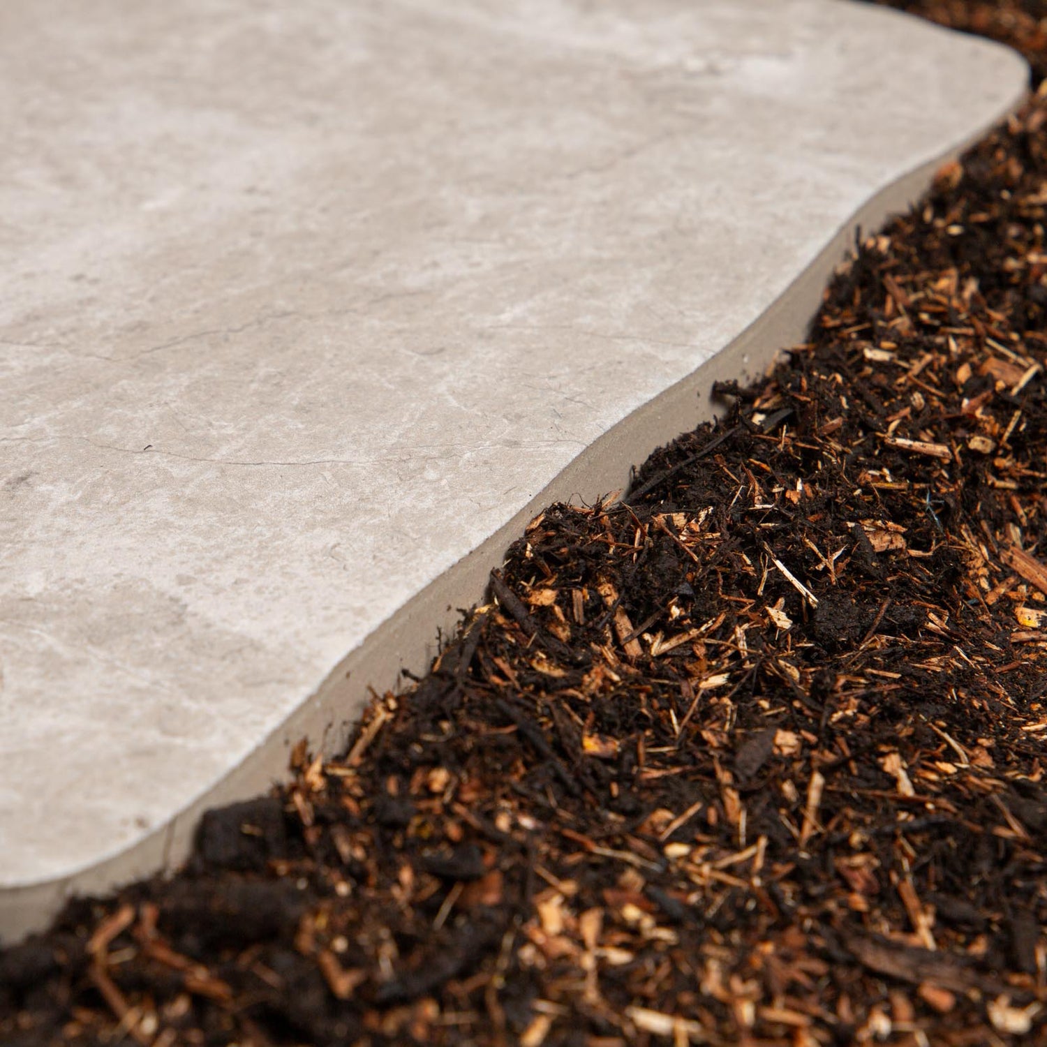 Taupe Porcelain Stepping Stones