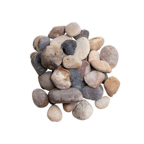 Smooth Cream River Pebbles 20-80mm