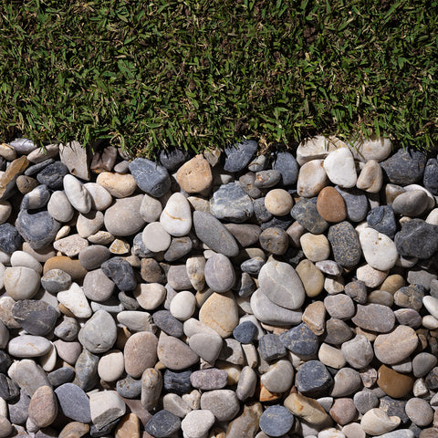 Smooth Cream River Pebbles 20-80mm