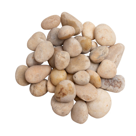 Natural White River Pebbles 30-50mm