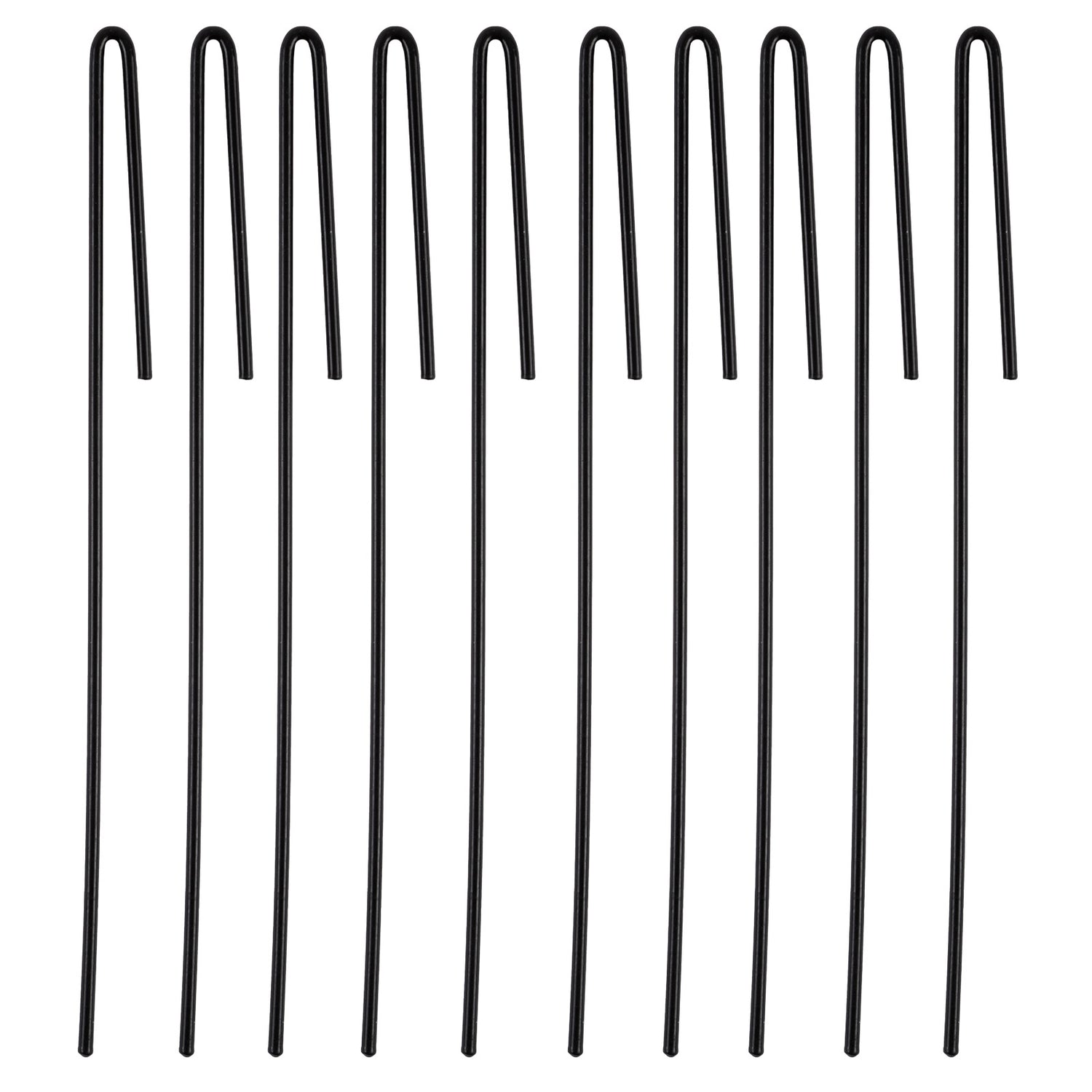 Black Edging Pegs 280mm 10pk
