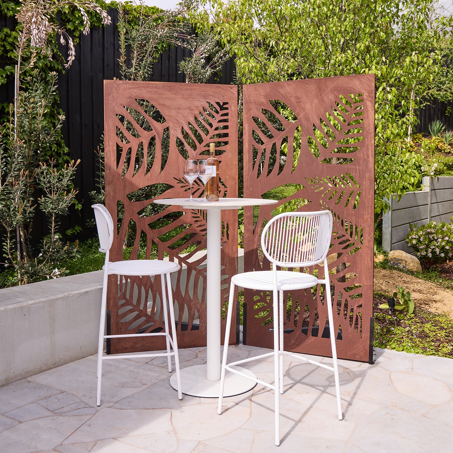 Rust Fern Screen
