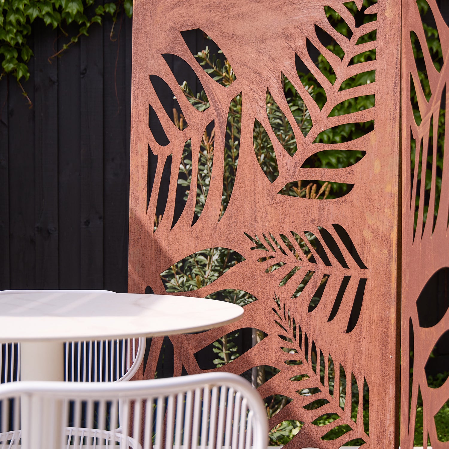 Rust Fern Screen