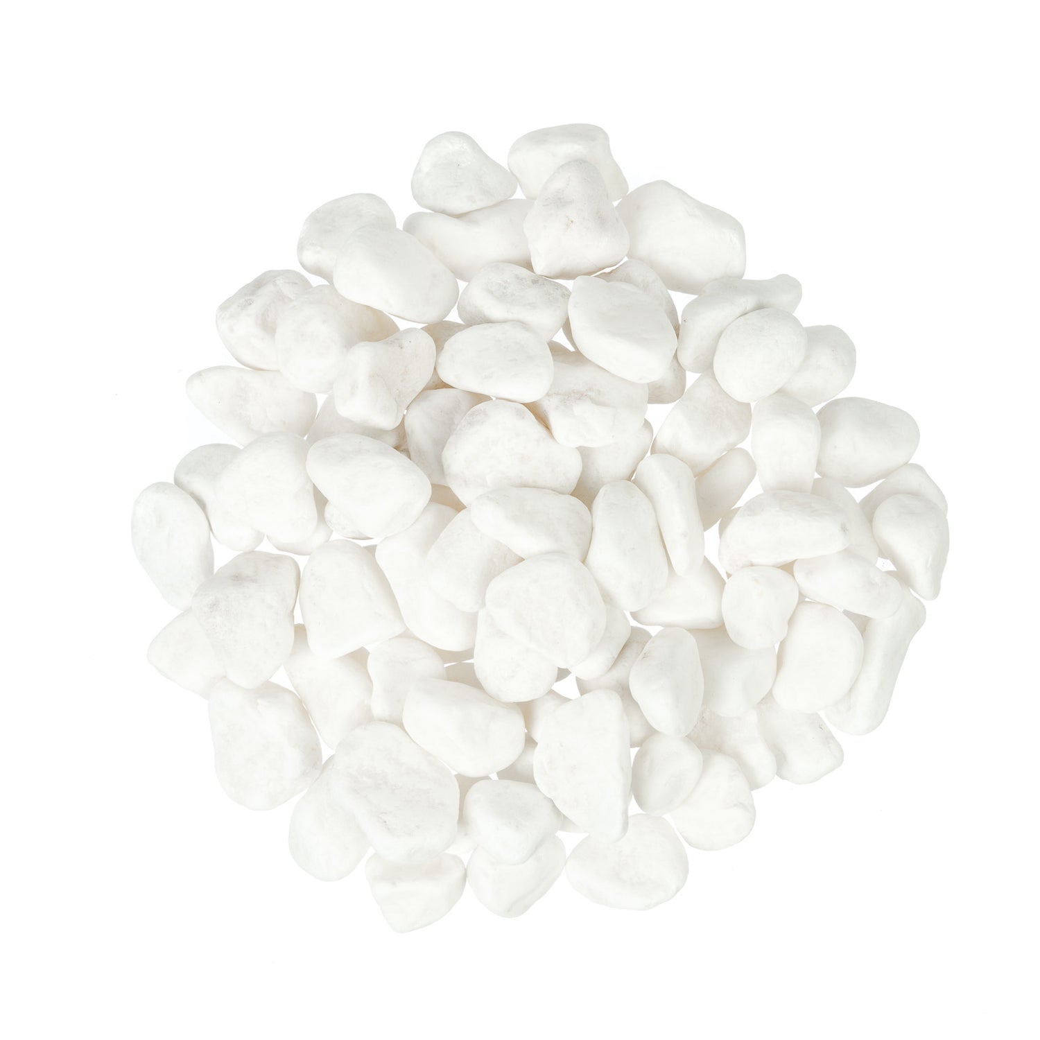 White 10-15mm Decorative Pebbles