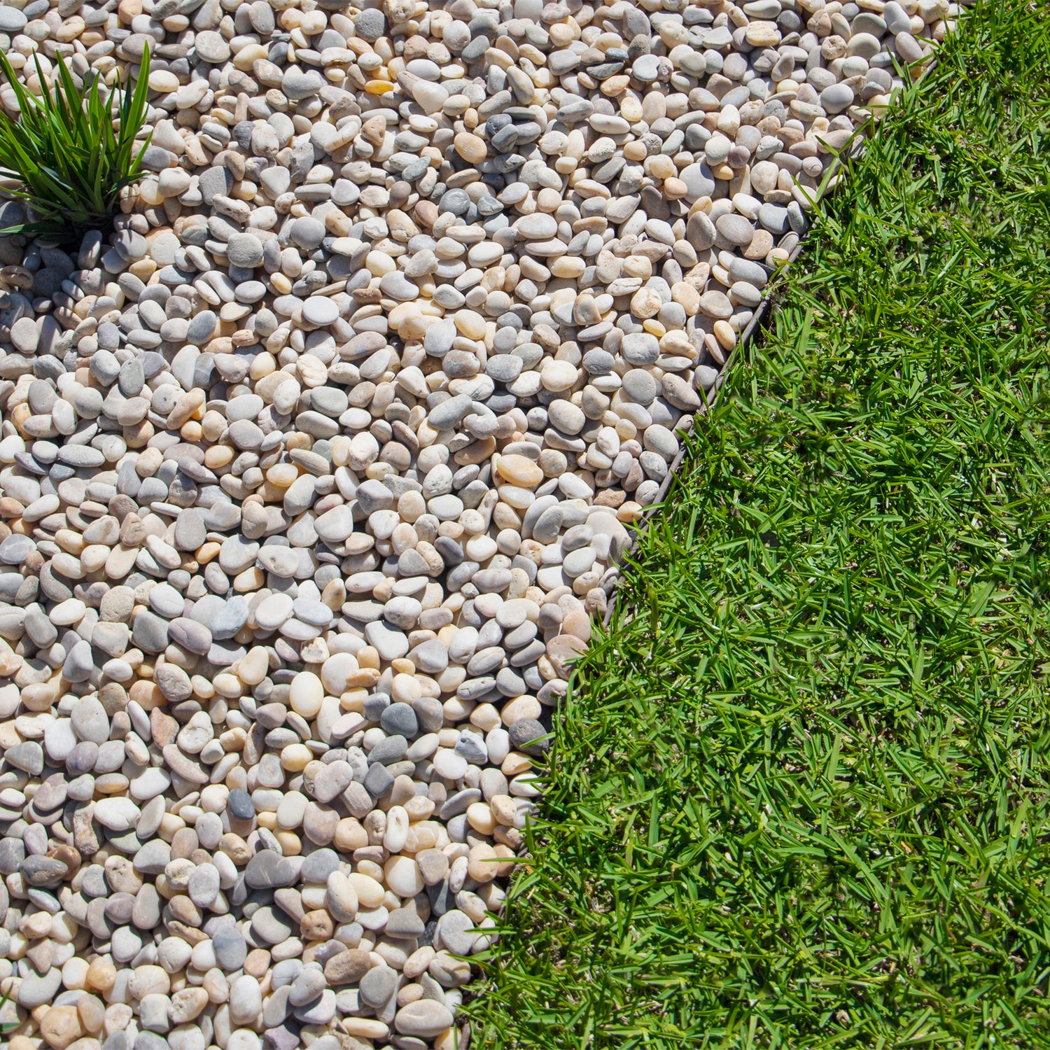 Smooth Cream 10-20mm Landscaping Pebbles