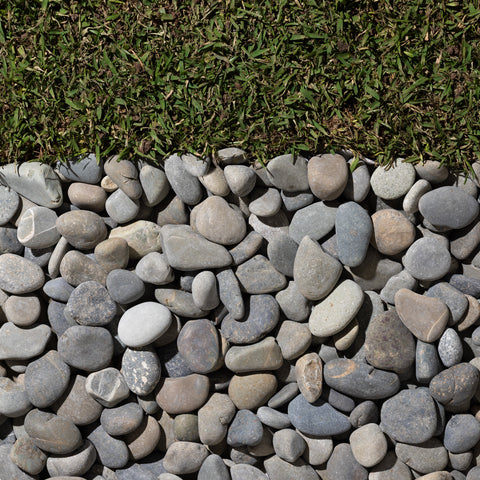 Natural Grey Wash River Pebbles 30-50mm