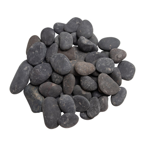 Natural Charcoal River Pebbles 20-40mm