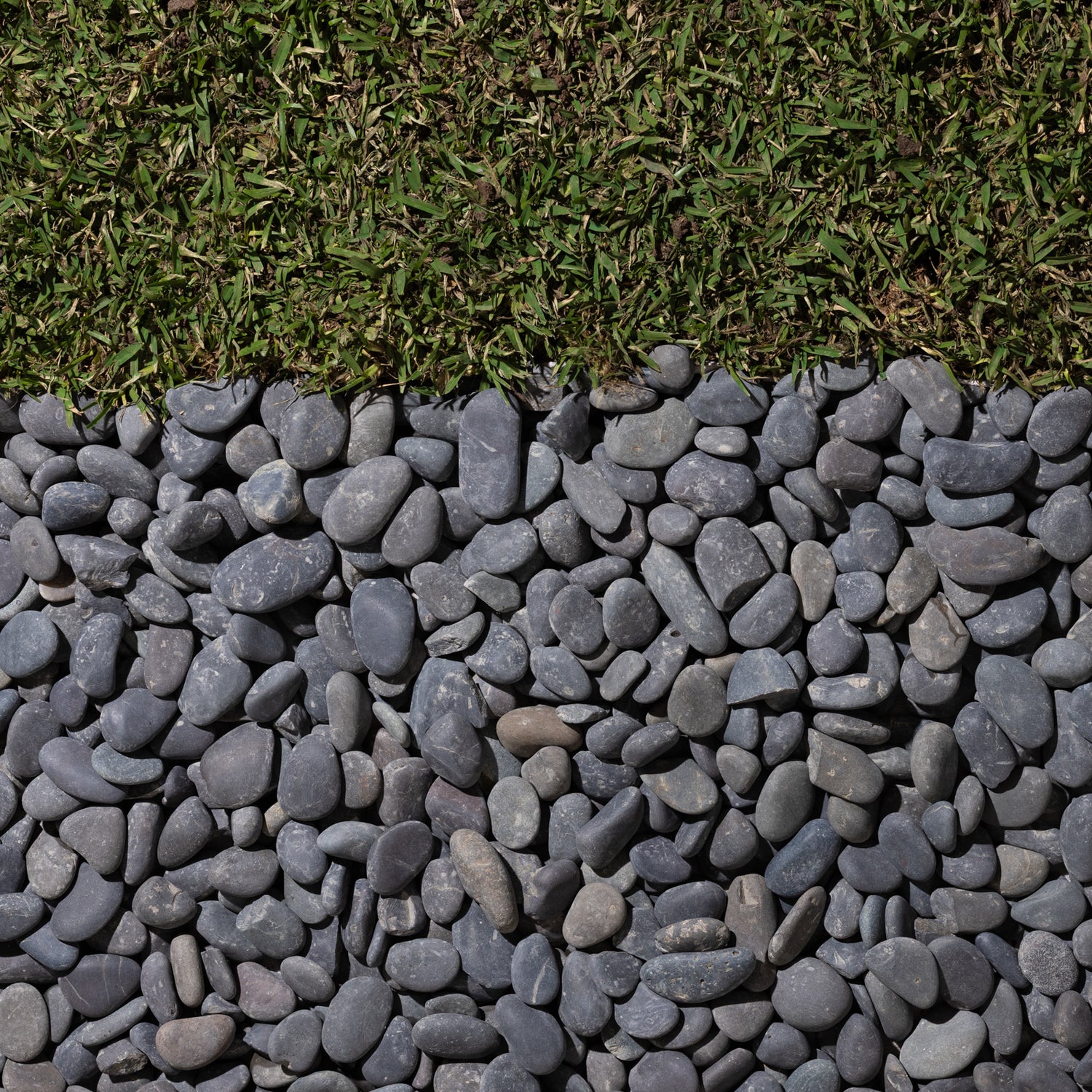 Natural Charcoal River Pebbles 20-40mm