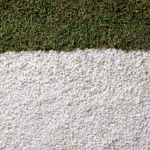 Natural Crushed White Marble Pebbles 8-12mm