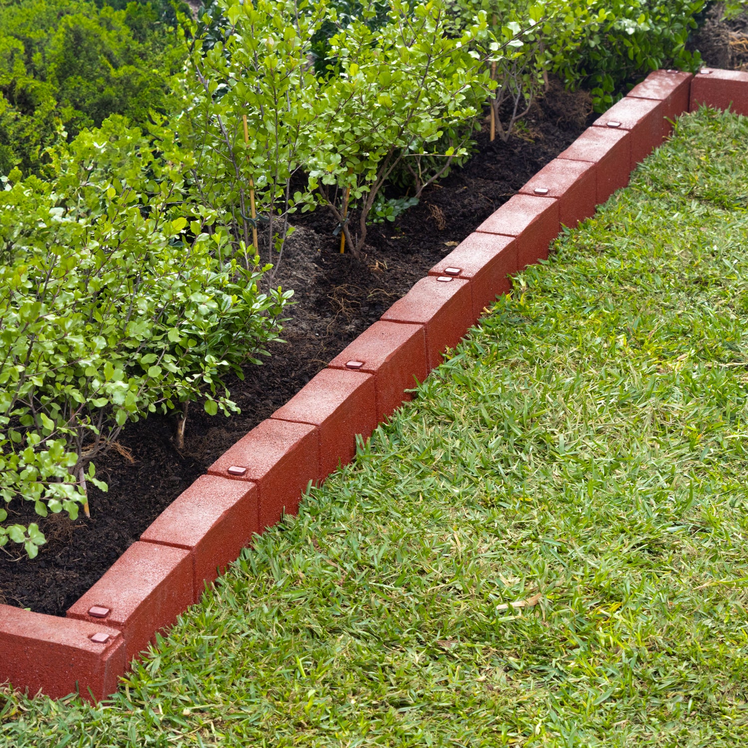 Heritage Brick Rubber Garden Edging