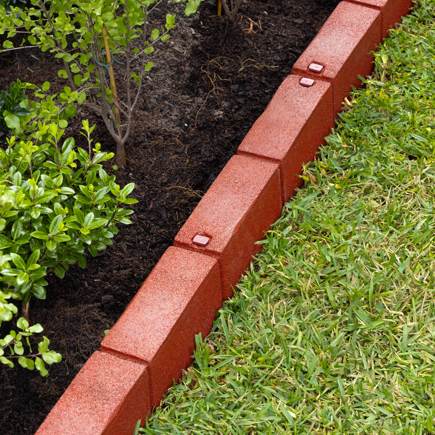 Heritage Brick Rubber Garden Edging