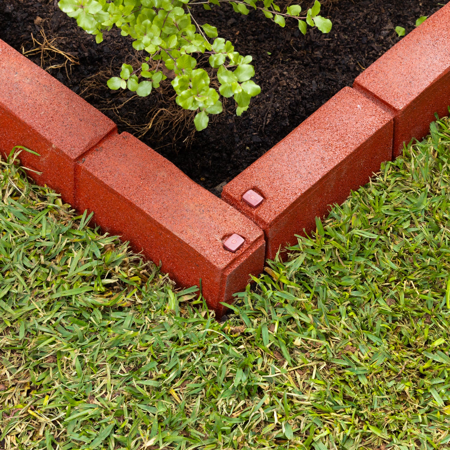 Heritage Brick Rubber Garden Edging