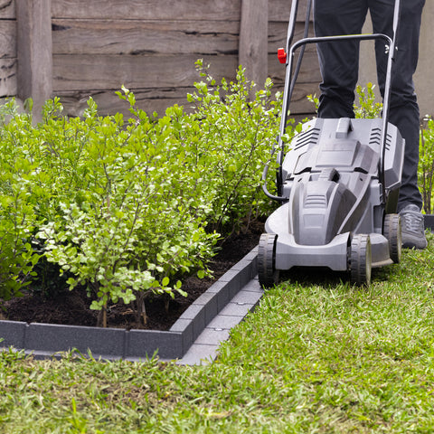 Lipped Border Rubber Garden Edging