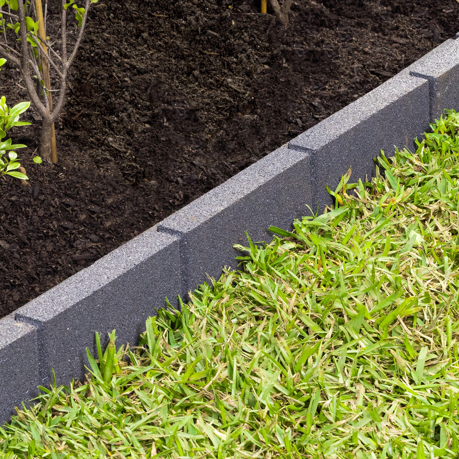 Path Edging Board Lipped Border Rubber Garden Edging – Tuscan Path